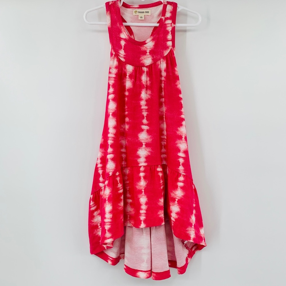 NWT Tucker + Tate red tie dye dress girls 4